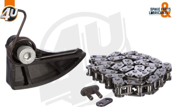 4U Autoparts 44095VV - Ķēdes komplekts, Eļļas sūkņa piedziņa www.autospares.lv