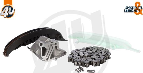 4U Autoparts 44127BW - Timing Chain Kit www.autospares.lv