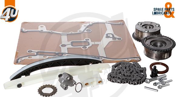 4U Autoparts 44175OP - Sadales vārpstas piedziņas ķēdes komplekts www.autospares.lv