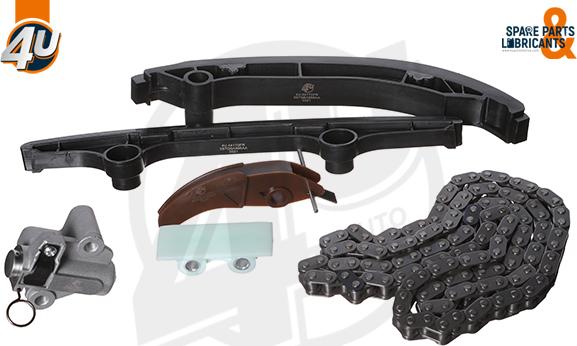 4U Autoparts 44170FR - Sadales vārpstas piedziņas ķēdes komplekts www.autospares.lv