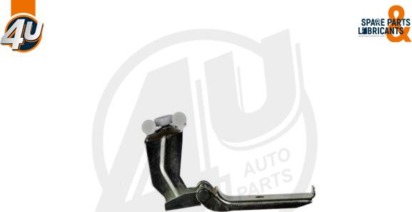 4U Autoparts 45831MR - Virzošais rullītis, Bīdāmās durvis www.autospares.lv