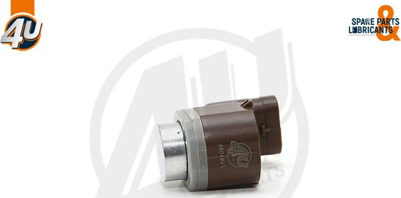 4U Autoparts 46048VV - Датчик, система помощи при парковке www.autospares.lv