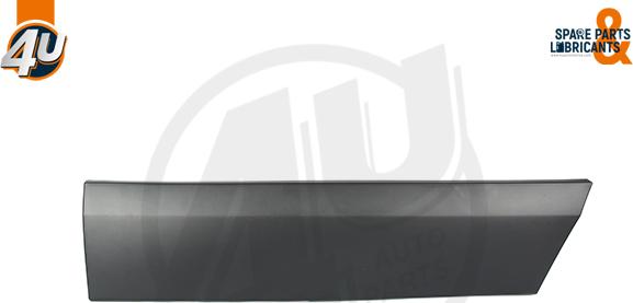 4U Autoparts 46073MR - Trim / Protective Strip, door www.autospares.lv