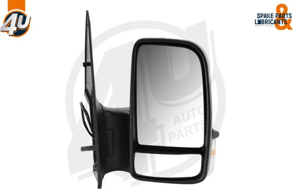 4U Autoparts 41005MR - Ārējais atpakaļskata spogulis www.autospares.lv