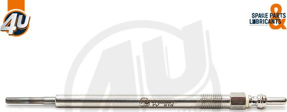 4U Autoparts 47508MR - Свеча накаливания www.autospares.lv