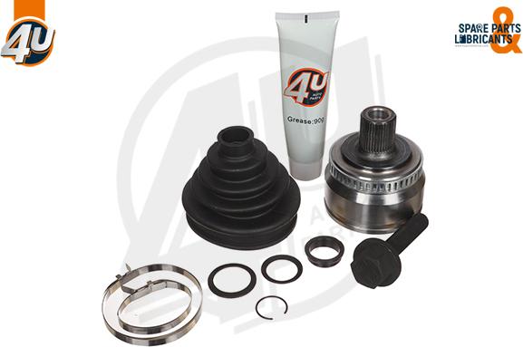 4U Autoparts 51164VV - Šarnīrs, Piedziņas vārpsta autospares.lv