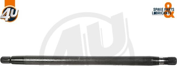 4U Autoparts 51109VV - Drive Shaft www.autospares.lv