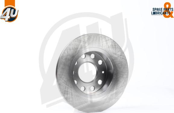 4U Autoparts 52549VV - Brake Disc www.autospares.lv