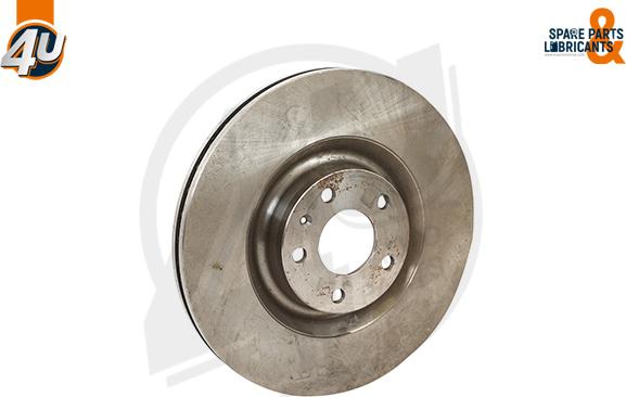 4U Autoparts 52510VV - Тормозной диск www.autospares.lv