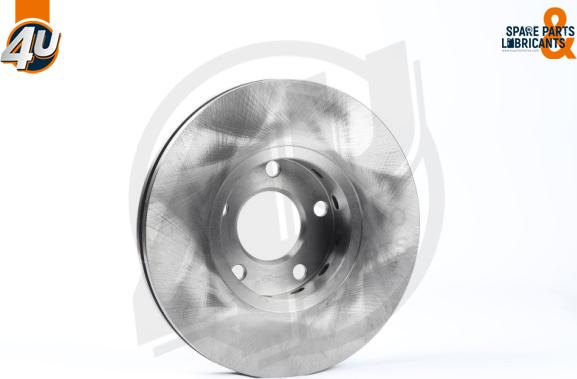 4U Autoparts 52518VV - Brake Disc www.autospares.lv