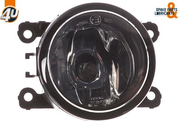 4U Autoparts 60144PU - Miglas lukturis www.autospares.lv