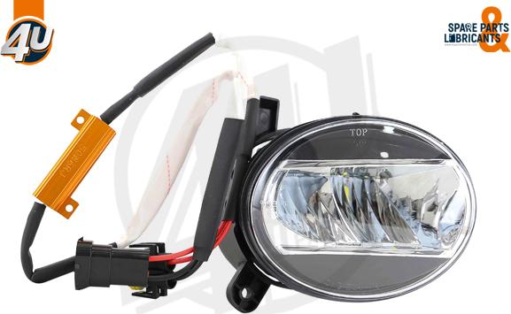 4U Autoparts 60279AU - Fog Light www.autospares.lv