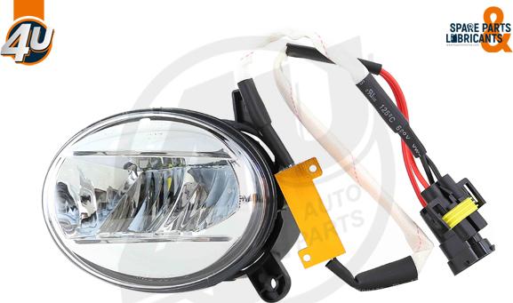 4U Autoparts 60276AU - Fog Light www.autospares.lv