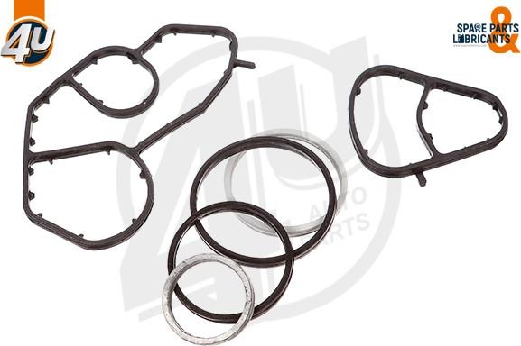 4U Autoparts 61693PU - Blīve, Eļļas filtra korpuss autospares.lv