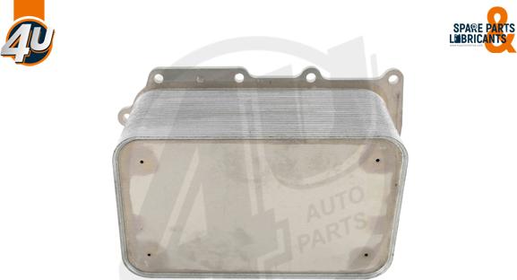 4U Autoparts 14141DF - Eļļas radiators, Motoreļļa www.autospares.lv