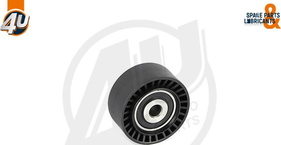 4U Autoparts 14874PU - Ролик, поликлиновый ремень www.autospares.lv