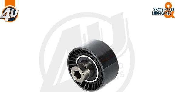 4U Autoparts 14871PU - Pulley, v-ribbed belt www.autospares.lv