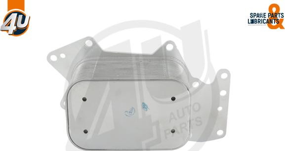 4U Autoparts 14258VV - Масляный радиатор, двигательное масло www.autospares.lv