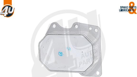 4U Autoparts 14274PU - Eļļas radiators, Motoreļļa www.autospares.lv