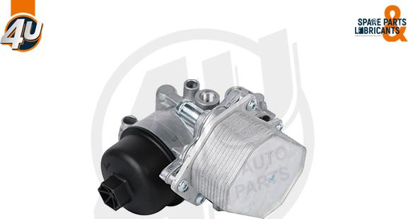 4U Autoparts 14272PU - Oil Cooler, engine oil www.autospares.lv