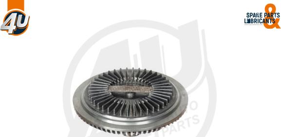 4U Autoparts 15503FR - Sajūgs, Radiatora ventilators www.autospares.lv