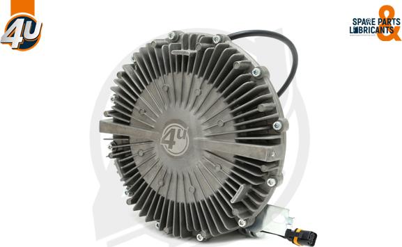 4U Autoparts 15331MN - Sajūgs, Radiatora ventilators www.autospares.lv