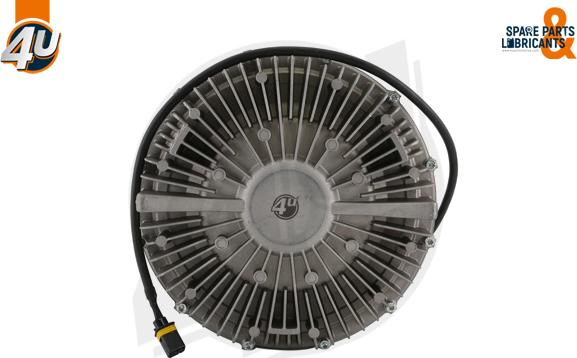 4U Autoparts 15332MN - Sajūgs, Radiatora ventilators www.autospares.lv