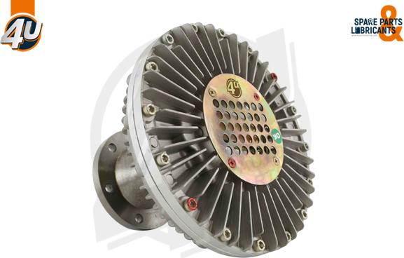 4U Autoparts 15325MN - Sajūgs, Radiatora ventilators www.autospares.lv