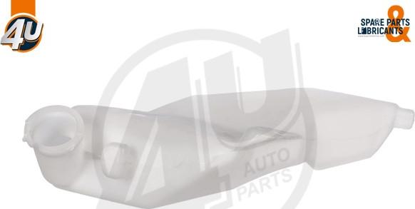 4U Autoparts 16979PU - Ūdens rezervuārs, Stiklu tīrīšanas sistēma www.autospares.lv