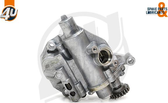 4U Autoparts 11287VV - Oil Pump www.autospares.lv