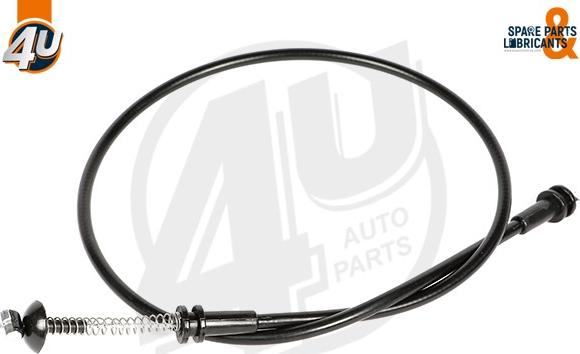 4U Autoparts 18514MN - Trose, Durvju slēdzene www.autospares.lv