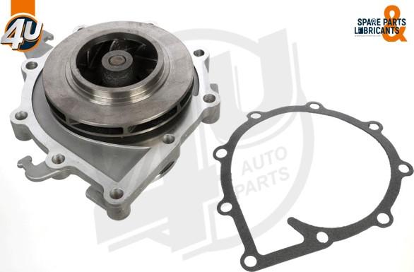 4U Autoparts 18584MN - Ūdenssūknis www.autospares.lv