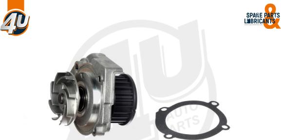 4U Autoparts 13034FT - Water Pump www.autospares.lv