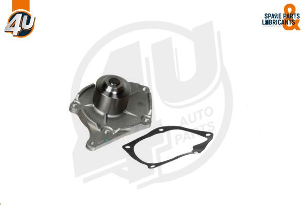 4U Autoparts 13324RN - Water Pump www.autospares.lv