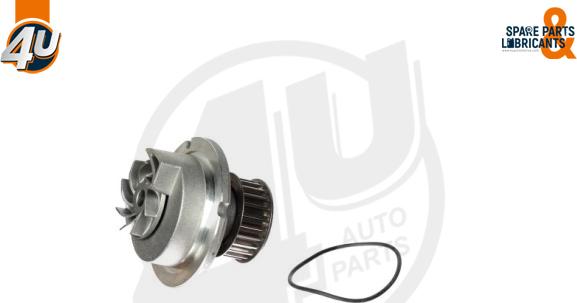 4U Autoparts 13259OP - Water Pump www.autospares.lv