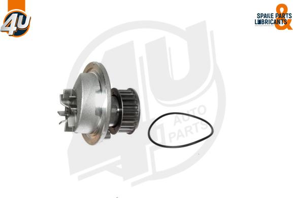 4U Autoparts 13258OP - Water Pump www.autospares.lv