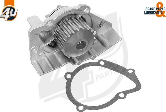 4U Autoparts 13269PU - Ūdenssūknis www.autospares.lv