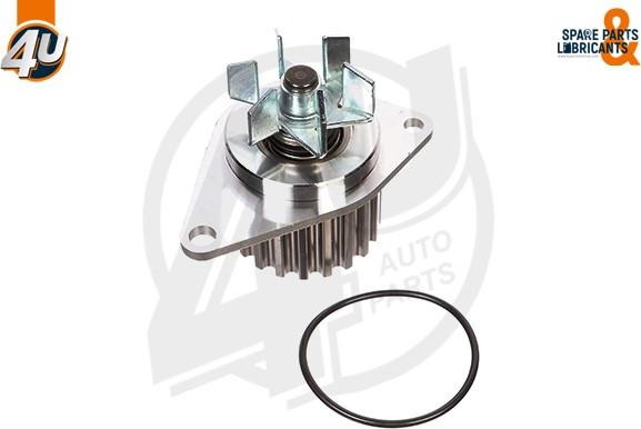 4U Autoparts 13275PU - Water Pump www.autospares.lv