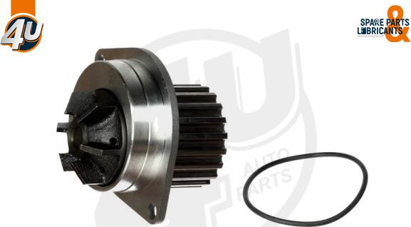 4U Autoparts 13276PU - Water Pump www.autospares.lv