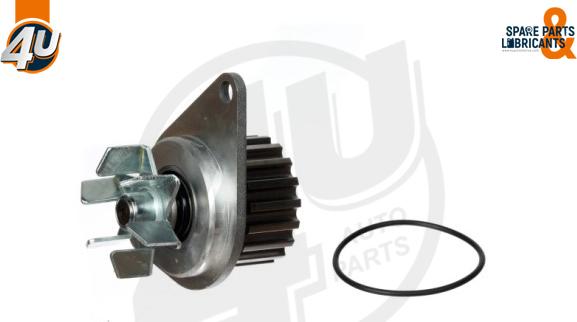 4U Autoparts 13278PU - Ūdenssūknis www.autospares.lv