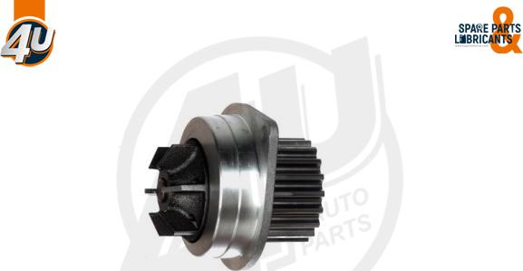 4U Autoparts 13277PU - Water Pump www.autospares.lv