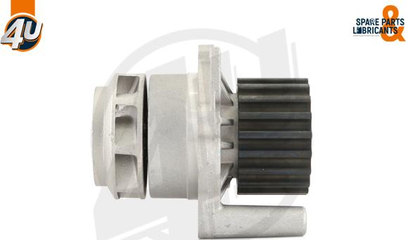 4U Autoparts 13741VV - Water Pump www.autospares.lv