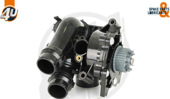 4U Autoparts 13750VV - Water Pump www.autospares.lv