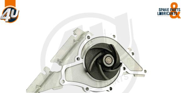 4U Autoparts 13700VV - Water Pump www.autospares.lv