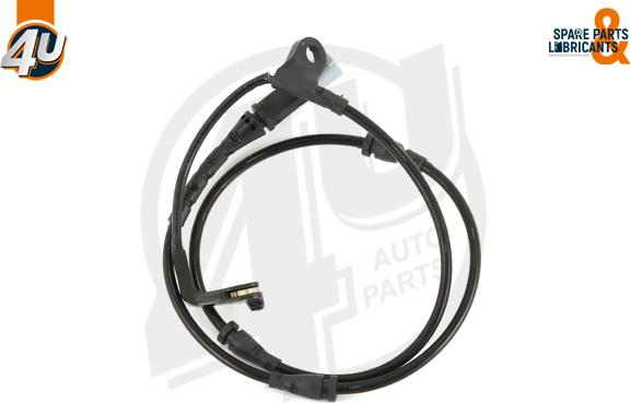 4U Autoparts 12418BW - Indikators, Bremžu uzliku nodilums www.autospares.lv