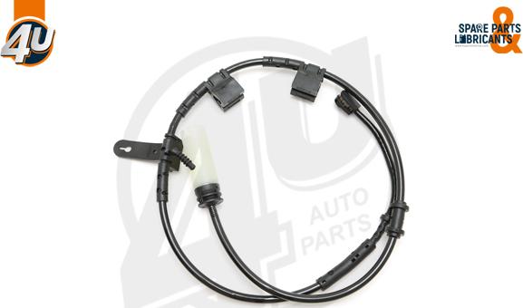 4U Autoparts 12487MI - Indikators, Bremžu uzliku nodilums www.autospares.lv