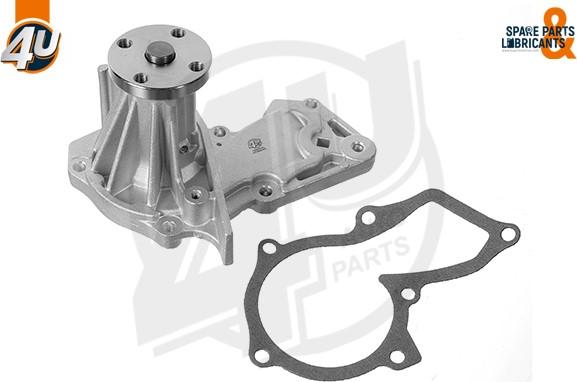 4U Autoparts 12652VL - Water Pump www.autospares.lv