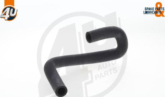 4U Autoparts 12892MN - Šļūtene, Apsildes sistēmas siltummainis www.autospares.lv