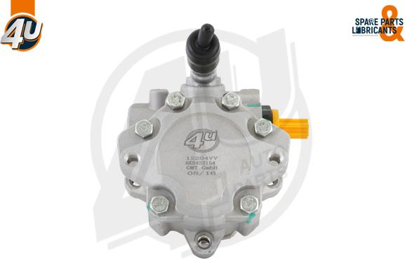 4U Autoparts 12204VV - Hydraulic Pump, steering system www.autospares.lv