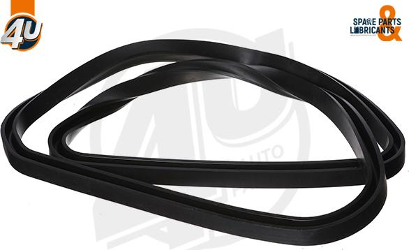 4U Autoparts 17739MN - Gasket, oil sump www.autospares.lv